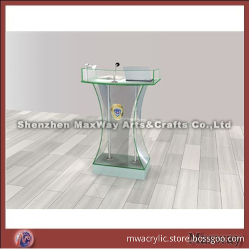 Excellent Newly Cast Acrylic Speach Pulpit Platform